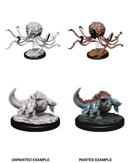 Basilisk & Grell: Nolzur's Marvelous Unpainted Miniatures