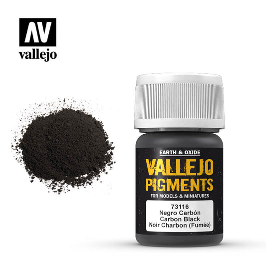 Carbon Black (Smoke Black): Vallejo Pigments