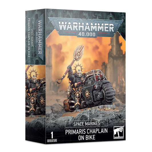 Primaris Chaplain On Bike: Space Marines