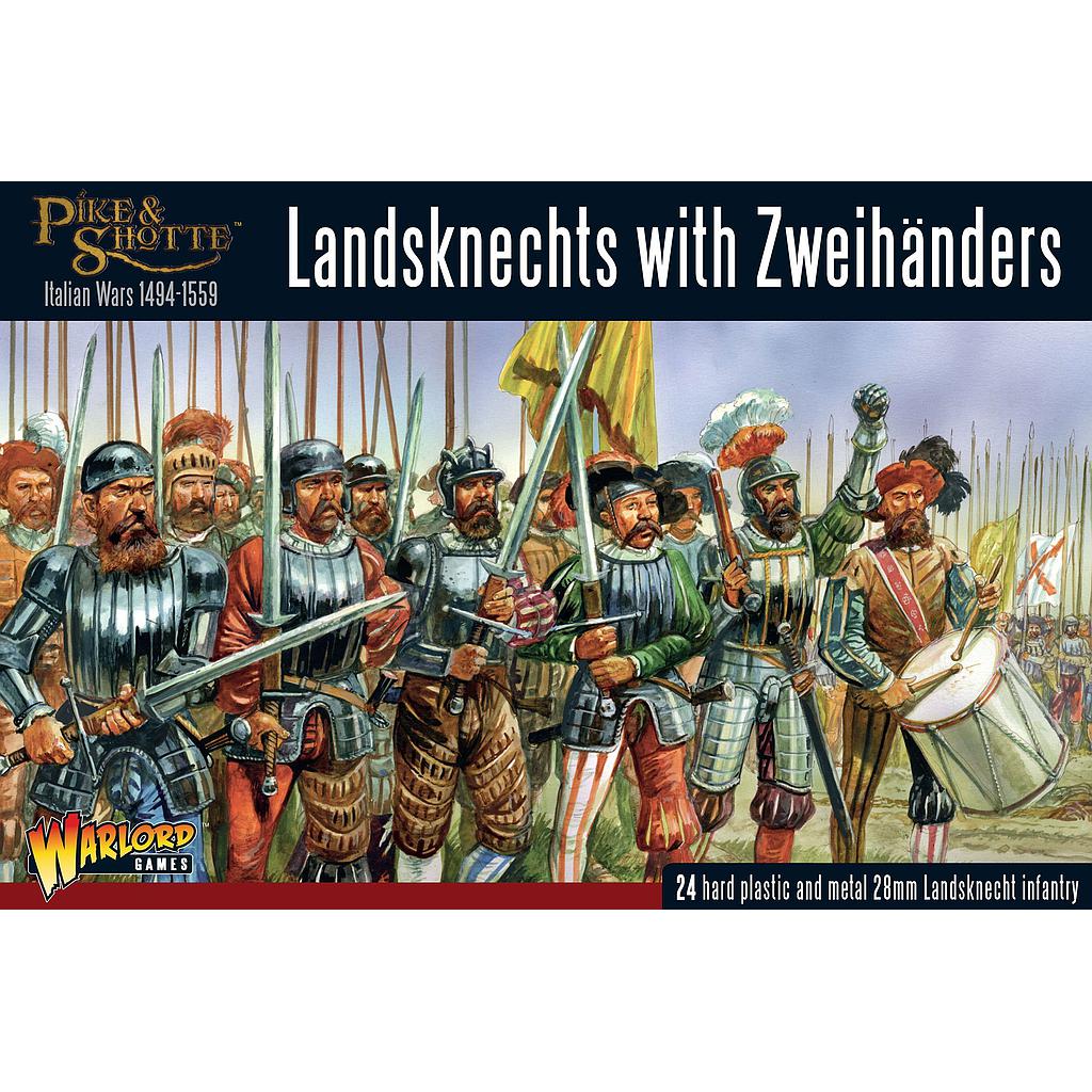 Landsknechts with Zweihanders: Pike & Shotte
