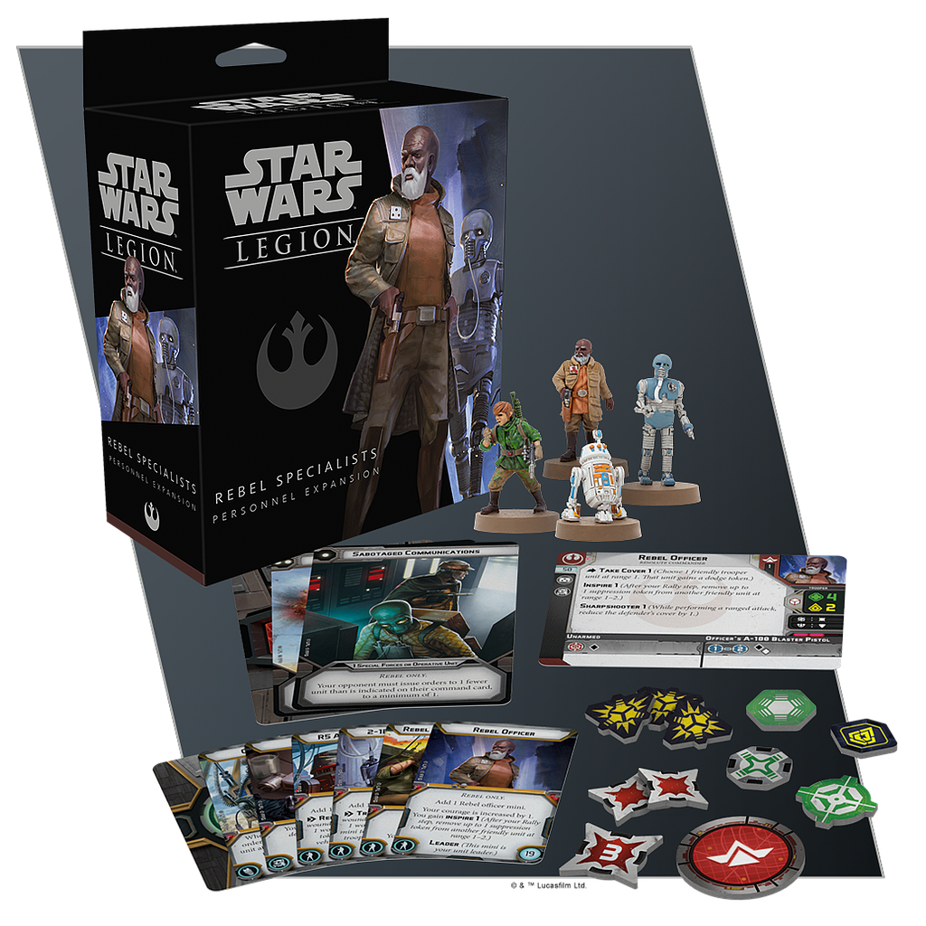 Rebel Specialists Personnel Expansion: Star Wars Legion