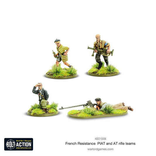 French Resistance PIAT & Anti-tank Rifle Teams: Bolt Action