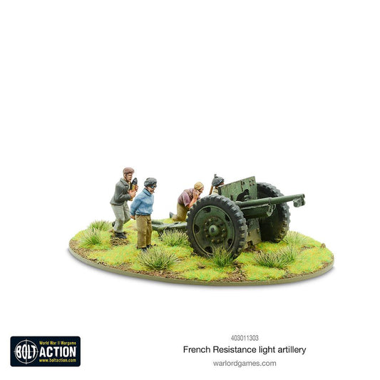 French Resistance Light Artillery: Bolt Action