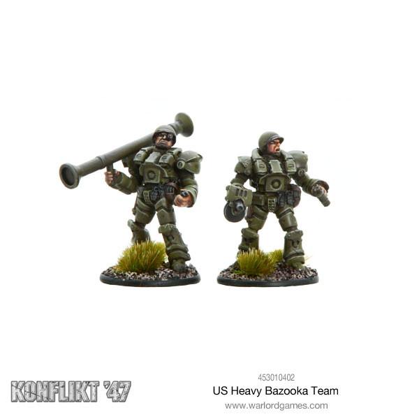 US Heavy bazooka team