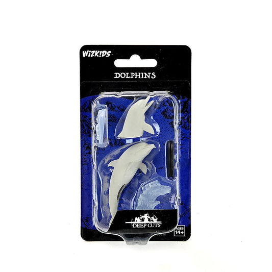 Dolphins: WizKids Deep Cuts Unpainted Miniatures