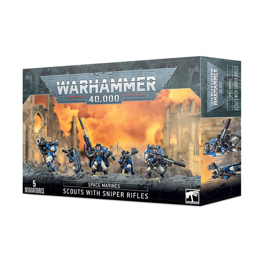 Space Marines Scouts With Sniper Rifles
