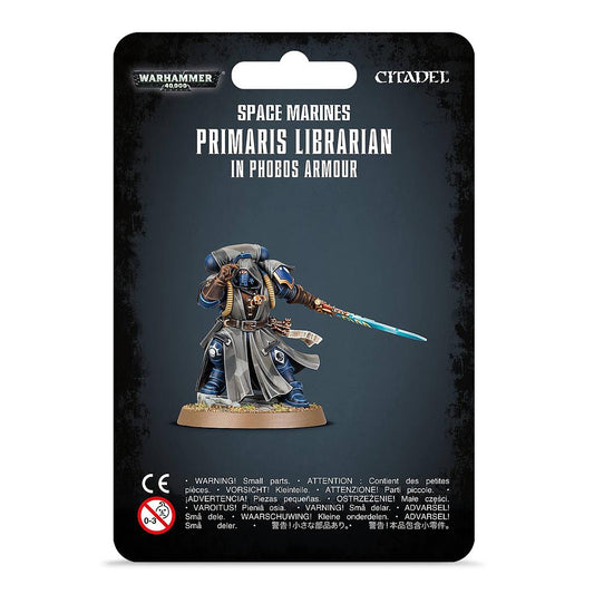 Primaris Librarian In Phobos Armour: Space Marines