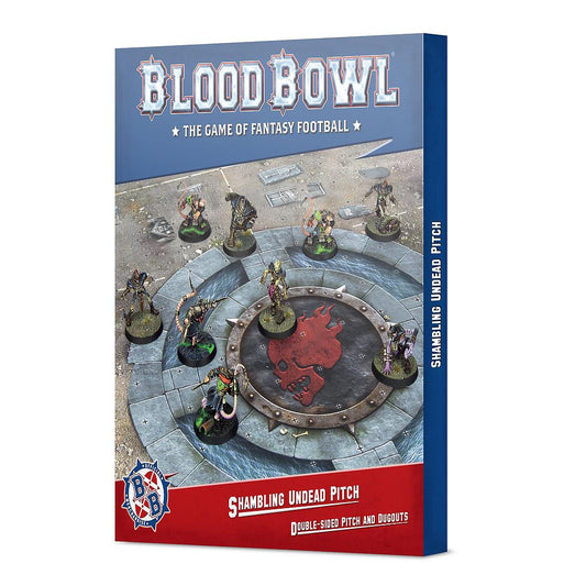 Blood Bowl Shambling Undead Pitch & Dugouts
