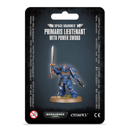 Primaris Lieutenant With Power Sword: Space Marines