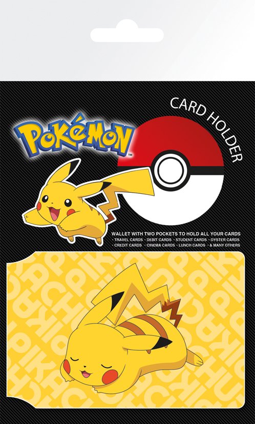 Resting Pikachue: Credit/Debit Card Holder