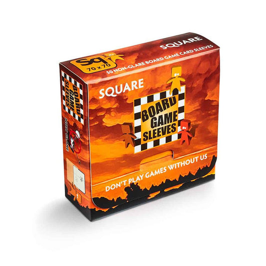Board Game Sleeves - Square 69 x 69mm Non-Glare (50)