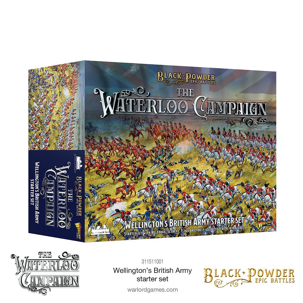 British Starter Set - Waterloo: Black Powder Epic Battles