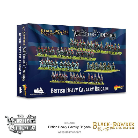 British Heavy Cavalry Brigade - Waterloo: Black Powder Epic Battles