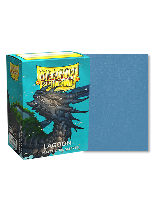 Dragon Shield - Standard size - Dual Matte - Lagoon