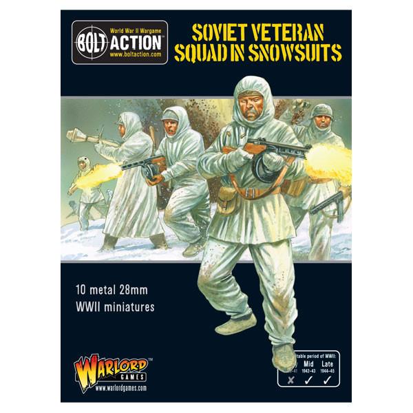 Soviet Veteran Squad in Snowsuits: Bolt Action