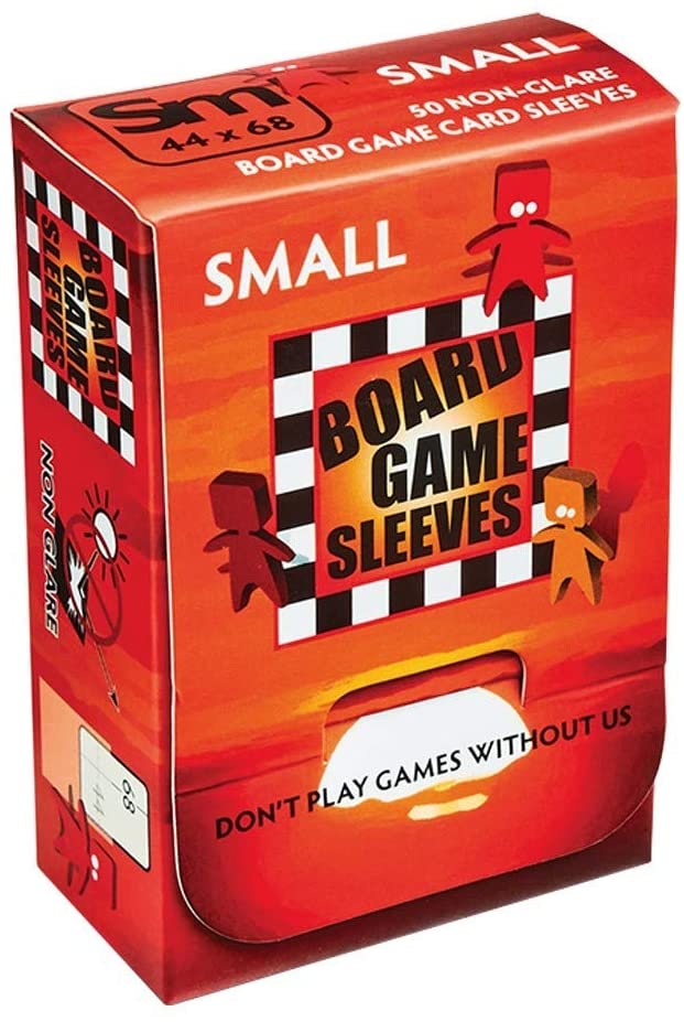 Board Game Sleeves Small 44 X 68mm Non Glare (50)