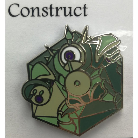 Construct enamel pin