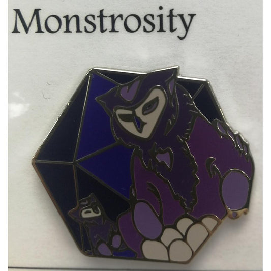 Monstrosity enamel pin