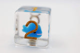 Blue Whale RPG Dice Set - Foam Brain