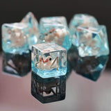 Pink Duck RPG Dice Set - Foam Brain