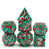 Pit Viper Dragon Scale RPG Metal Dice Set - Foam Brain Games
