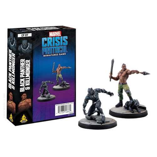 Black Panther and Killmonger: Marvel Crisis Protocol