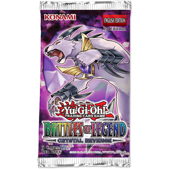 YGO TCG Battles of Legend: Crystal Revenge Booster