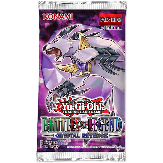YGO TCG Battles of Legend: Crystal Revenge Booster