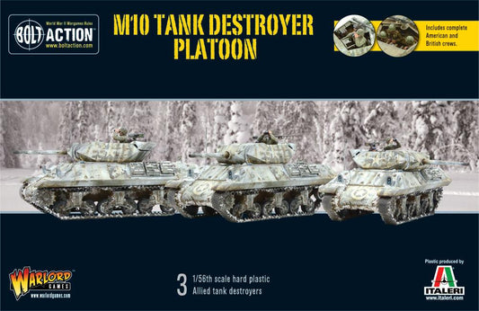 US M10 Tank Destroyer Platoon: Bolt Action