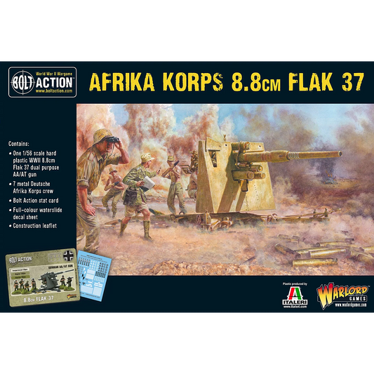 Afrika Korps 8.8cm Flak 37: Bolt Action