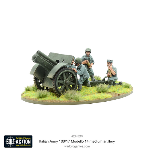 Italian Army 100/17 Modello 14 medium artillery: Bolt Action