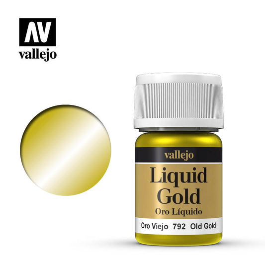 Old Gold: Vallejo Liquid Metals: 35ml