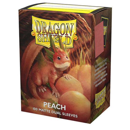 Dragon Shield - Standard size - Dual Matte - Peach 'Piip'