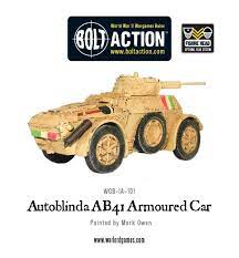 Autoblinda AB41: Bolt Action