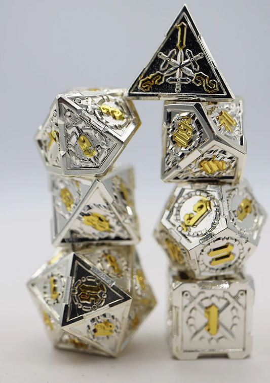 Holy Sword: RPG Metal Dice Set