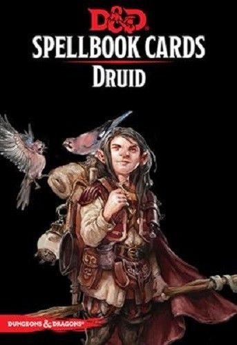 D&D Druid Spellbook cards
