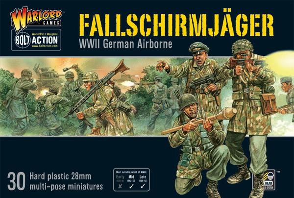 Fallschirmjager German Paratroopers: Bolt Action