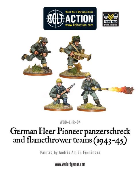 German Heer Pioneer, Panzerschrek/Flame