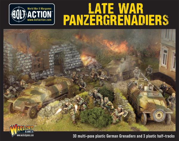 Late War Panzergrenadiers (30+ 3 Hanomags)