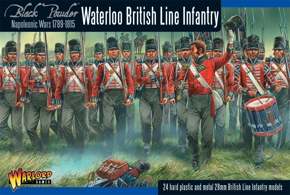 British line Infantry Waterloo: Black Powder