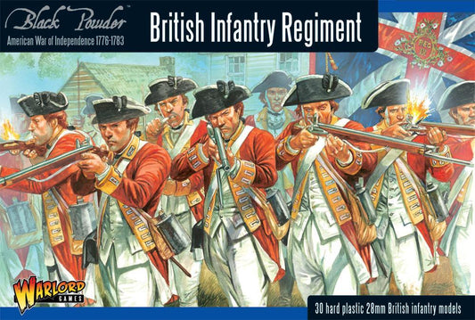British Infantry Regiment: Black Powder American War of Independence