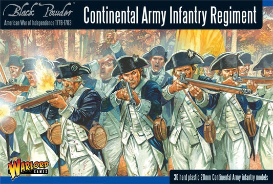 Continental Infantry Regiment: Black Powder American War of Independance