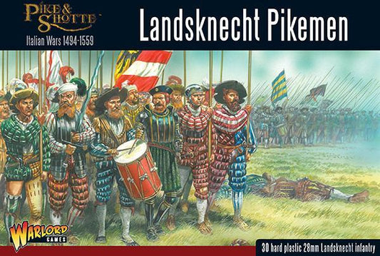 Landsknechts Pikemen: Pikke & Shotte