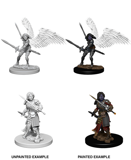 Aasimar Female Paladin: Nolzur's Marvelous Unpainted Miniatures