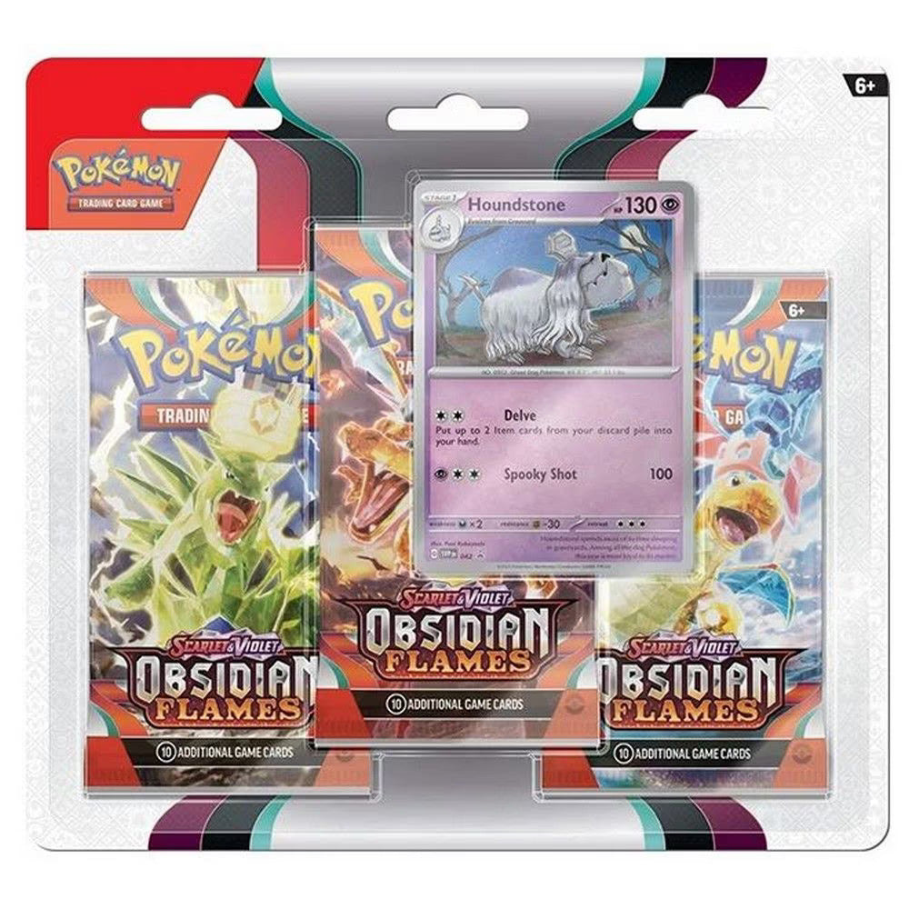 Obsidian Flames - 3 Pack Booster - Pokemon
